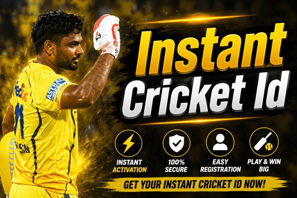 Instant Cricket Id